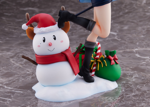 ソードアートオンライン サチ フィギュア 雪だるま付き SAO」よりギルド“月夜の黒猫団”の槍使いサチが、クリスマスを楽しむ
