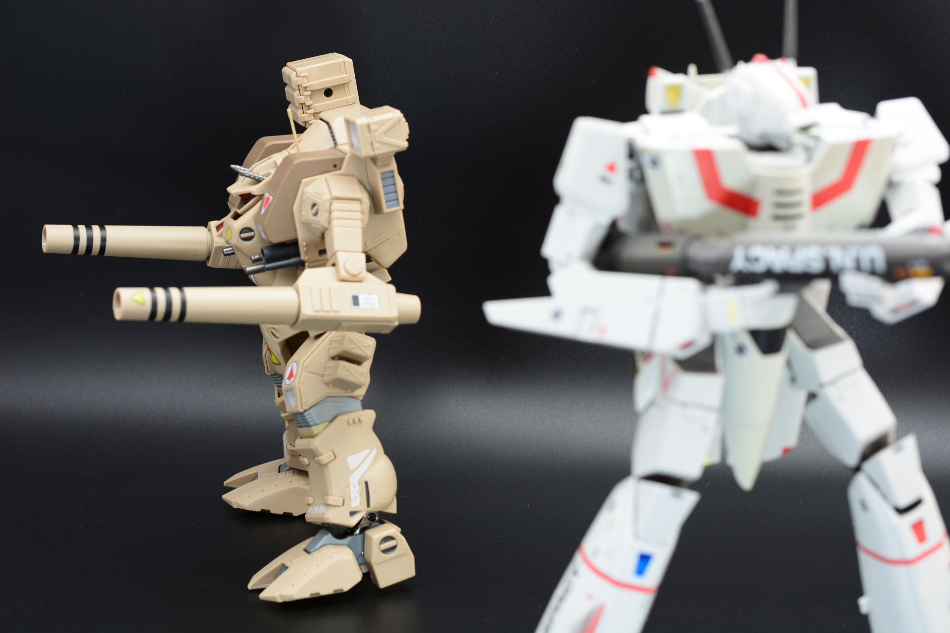 前方に配置してぼかしてみた