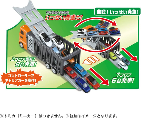 トミカ 大回転発車! リモコンビッグキャリアカー」がAmazonにて