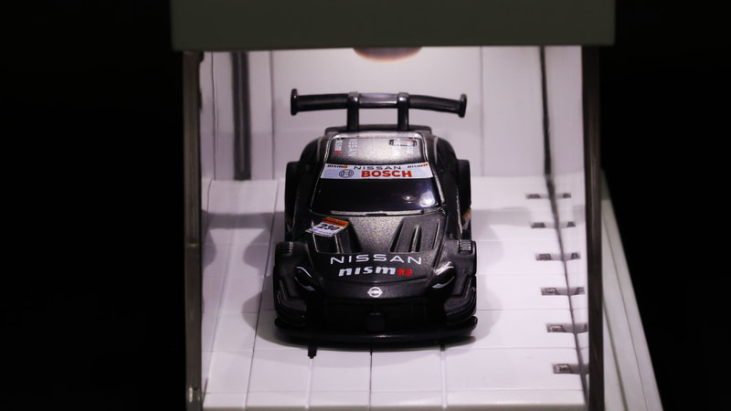 入れ替えになるGT-RのGT500テストカーも一緒に並べたい！