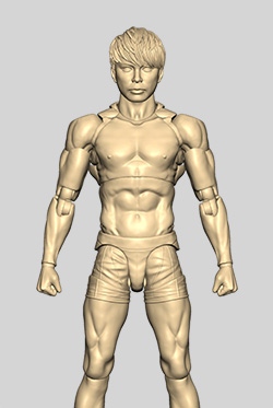 STEP.2 フィギュアの造形を決める「原型」の作成