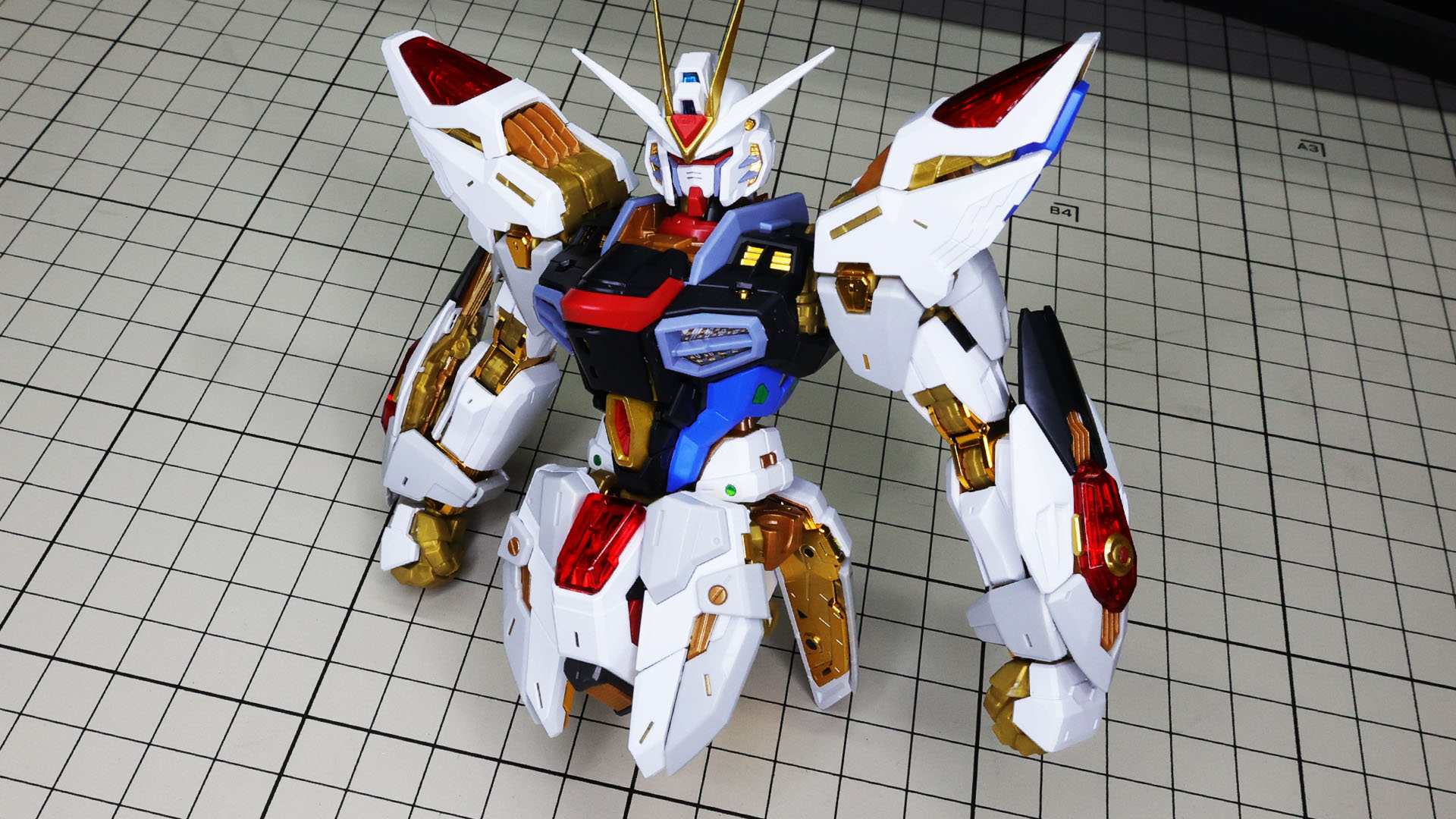 本体とドッキングさせました。だんだんとマッシブになっていくのがわかります