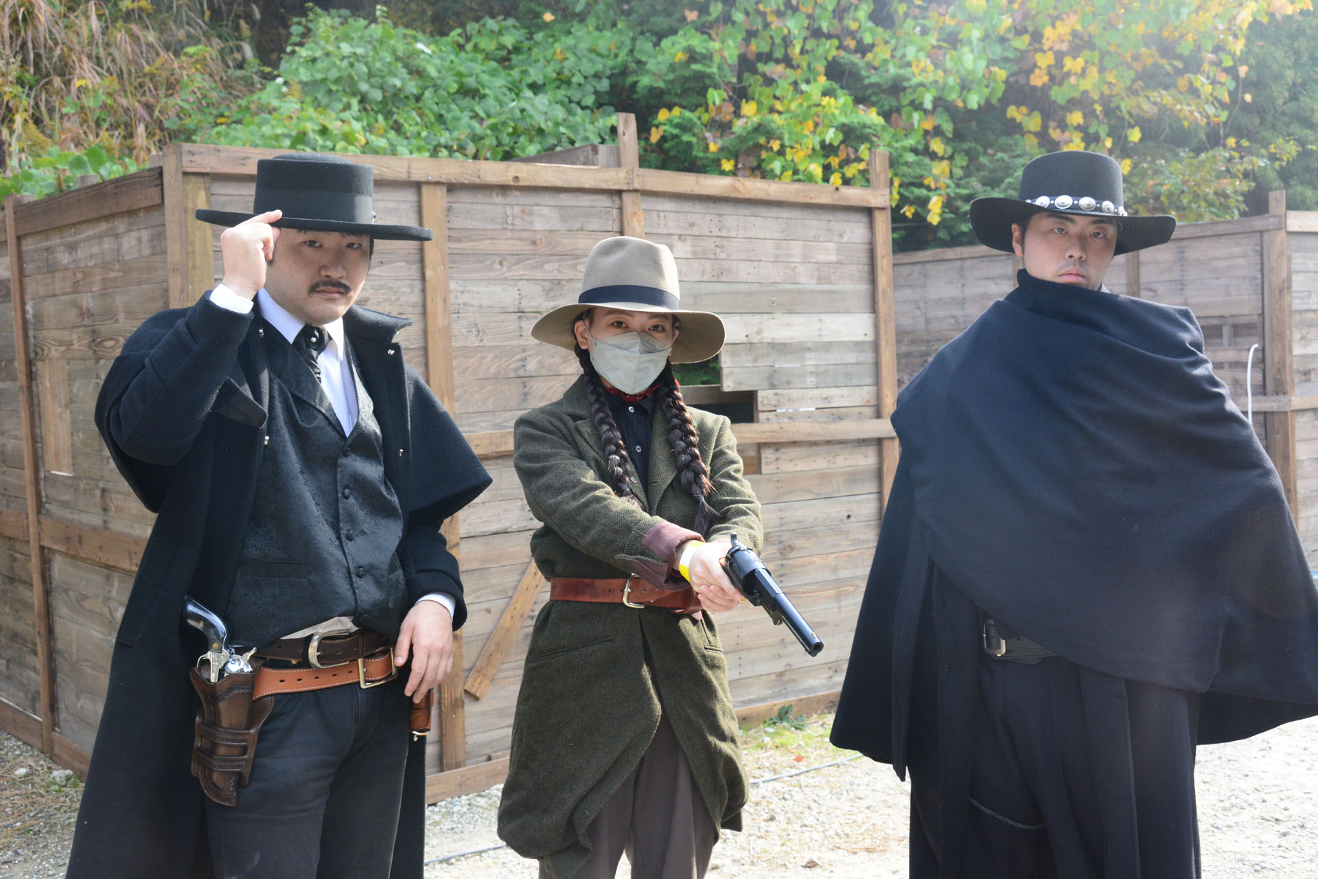 映画モチーフの衣装をきめる