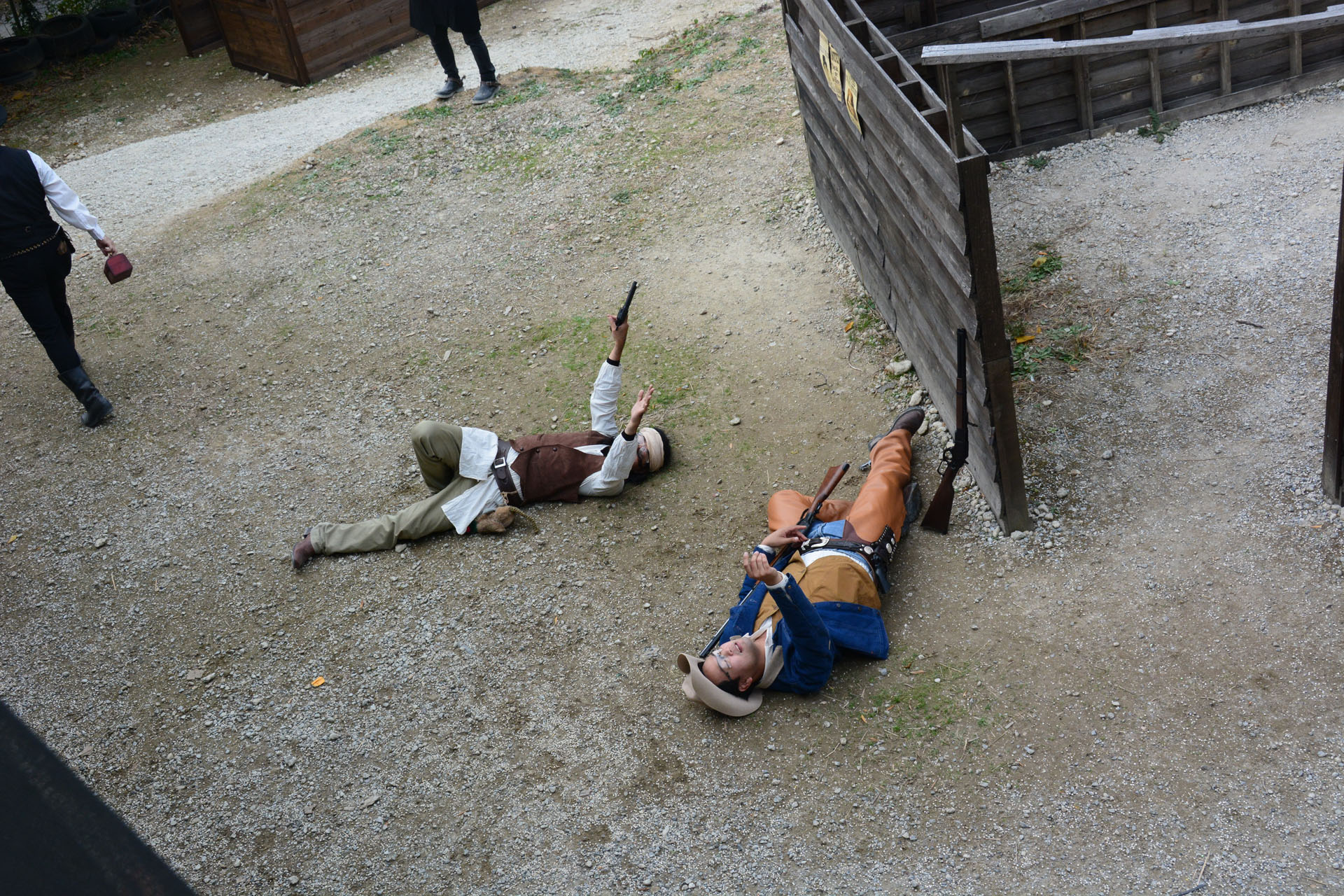 やられシーンも見せ所