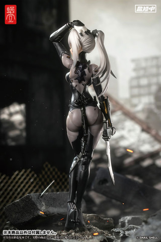 ヒューマンヘッドとメカヘッドに交換可能！ アクションフィギュア