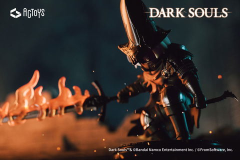 DARK SOULS フィギュア3セット　灰色の大狼シフ　深淵の監視者B,C ダークソウル』3種類の「深淵の監視者」や「灰色の大狼シフ」が