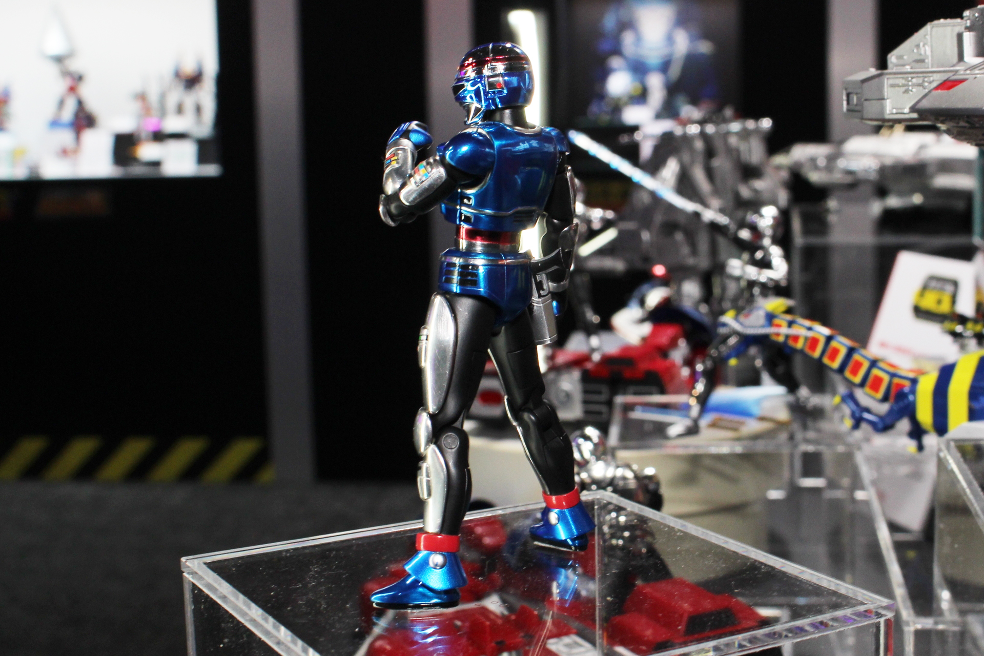 「超合金 宇宙刑事シャイダー」も参考出品されていた