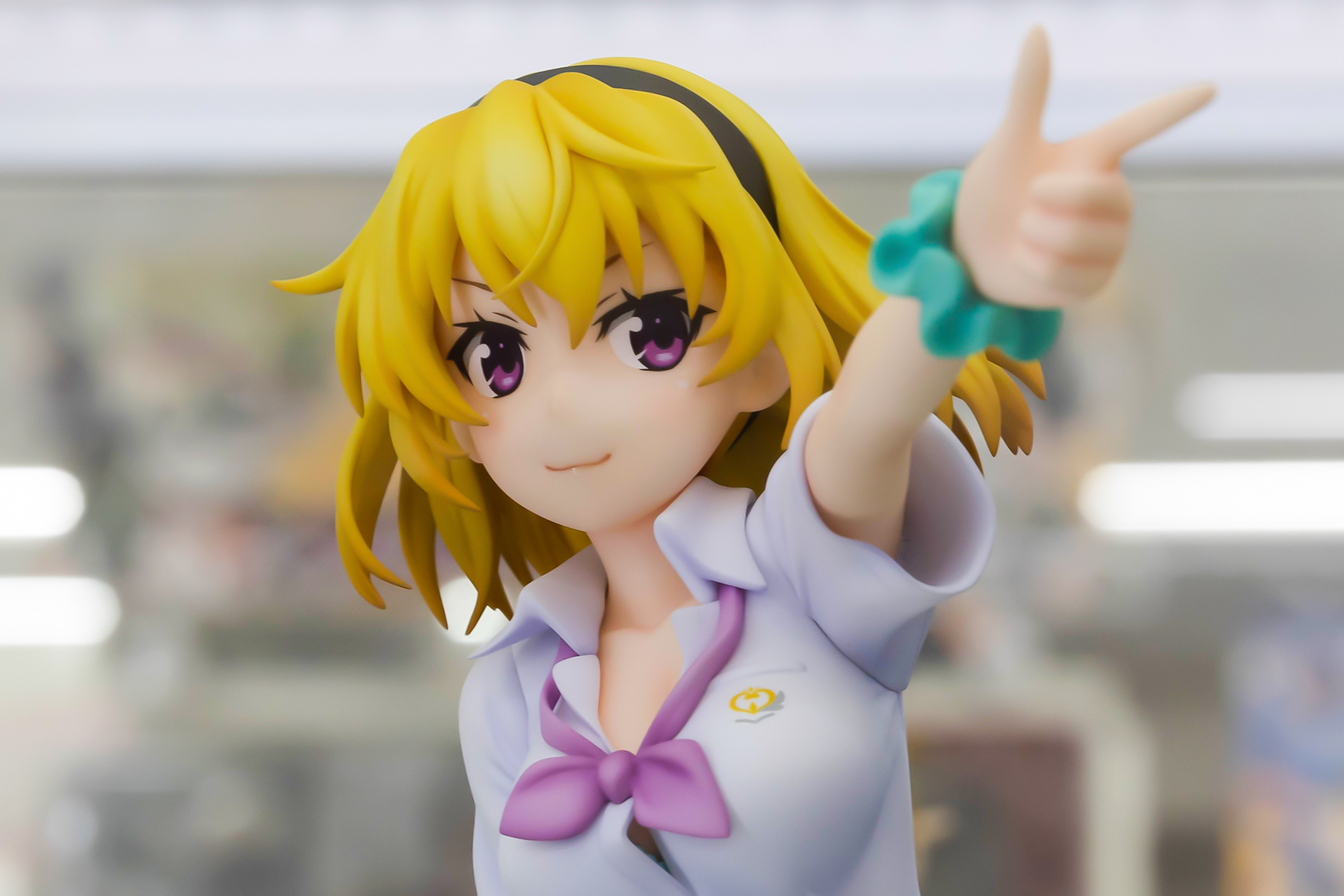 大きな瞳にキリリとした表情の北条沙都子