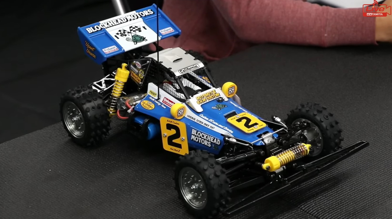 11月13日のRCライブで紹介された「ホットショット II BLOCKHEAD MOTORS」