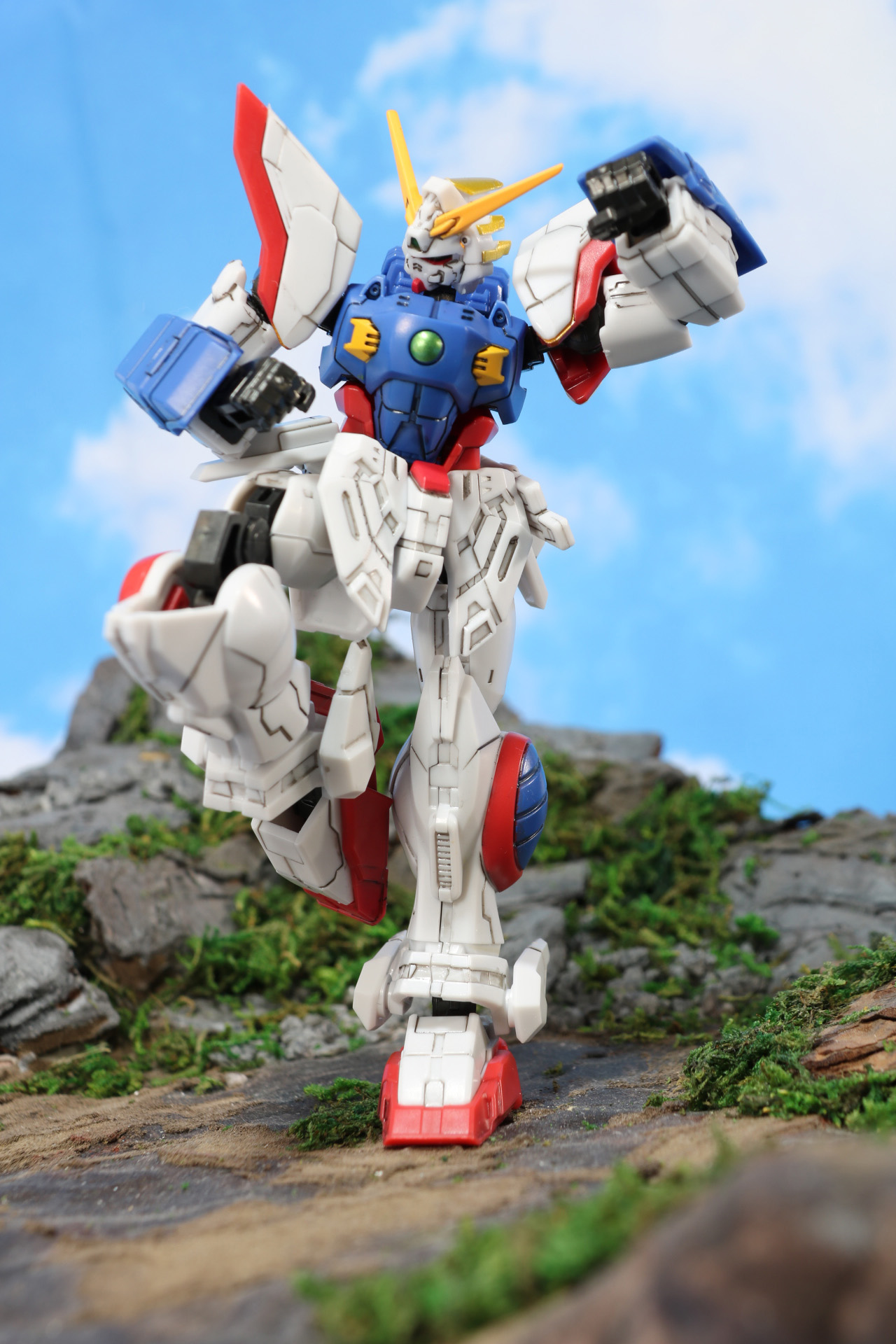 別売りの「Gフレーム」シリーズと合わせたアクションも映える