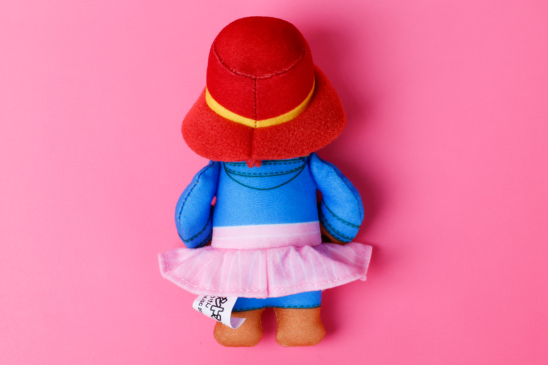 ハッピーセット「パディントン」の「バレリーナ」を背面側から見たところ