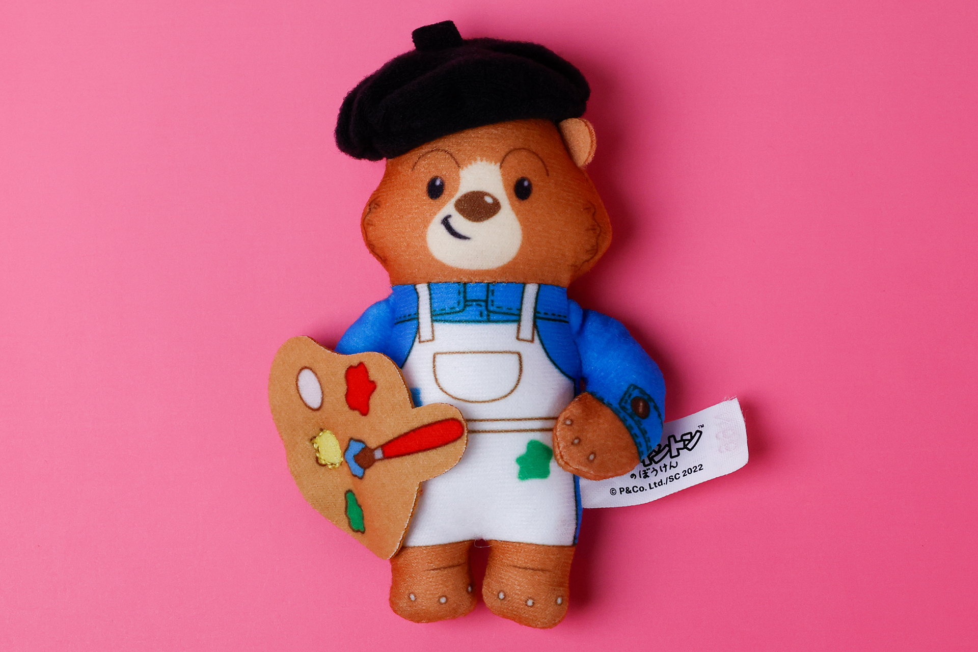 こちらが、ハッピーセット「パディントン」の「アーティスト」だ。見た目はまさに芸術家といった感じである