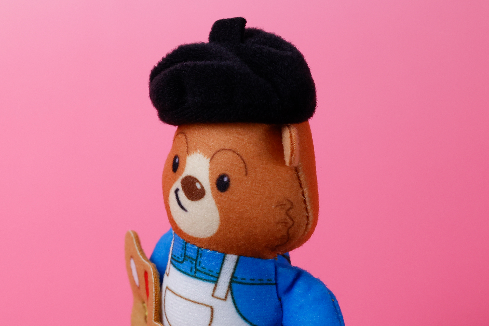 ちょっと違った角度から見る顔の表情も面白い