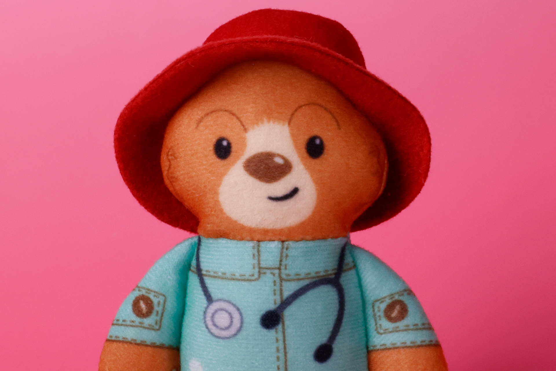 ちょっとおすまし顔のパティントン