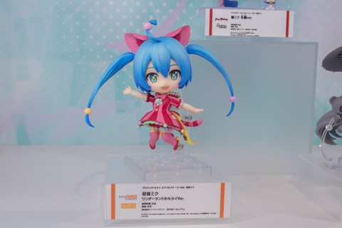 ワンホビG】初音ミクの新作フィギュアが展示！レーシングミクに雪ミク