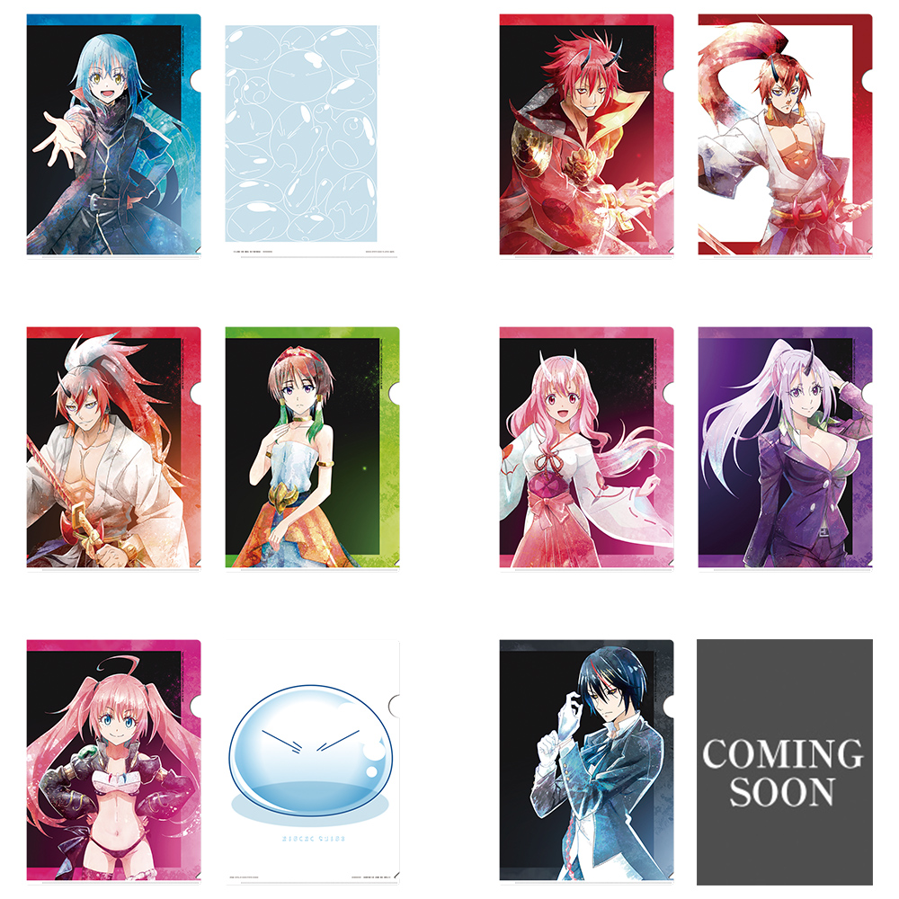 F賞：クリアファイルセット　全6種/A4（2枚セット）