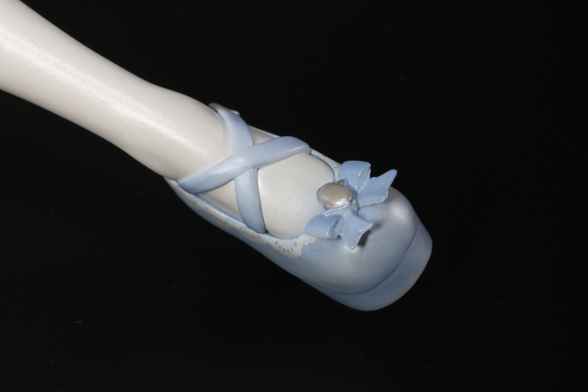 丸みのある靴は可愛らしく表現されている