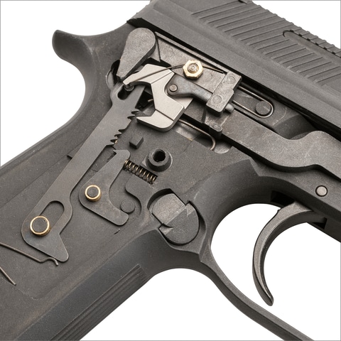 KSC M93R 2nd 3バースト HW KSC、3点バースト再現モデルガン「M93Rモデルガン 2nd（HW）」12