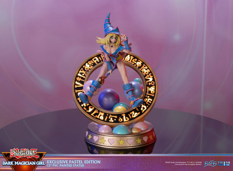 遊戯王」、「ブラック・マジシャン・ガール」のフィギュアが海外