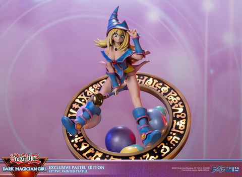 遊戯王」、「ブラック・マジシャン・ガール」のフィギュアが海外