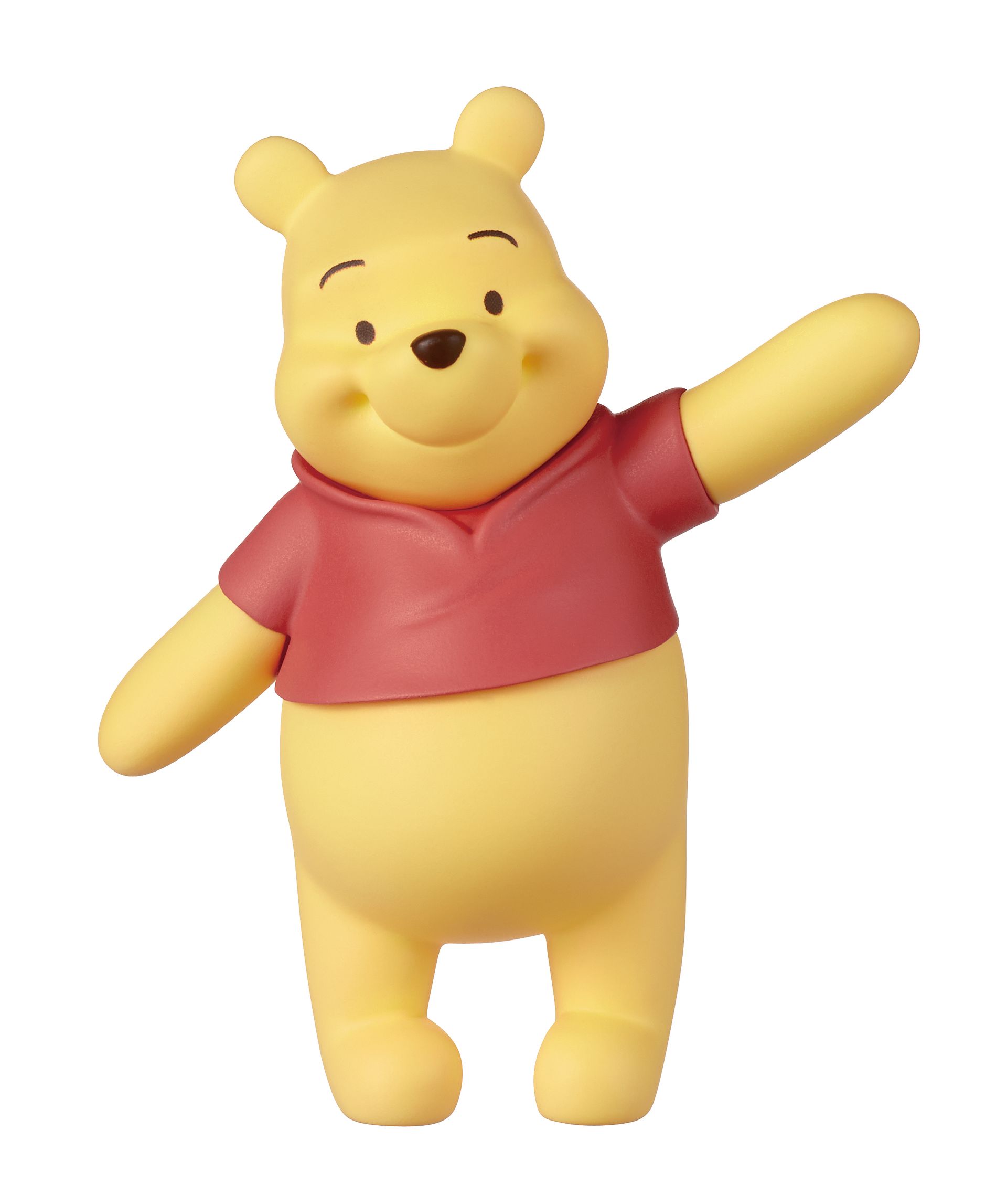 プー/1体で「Hi!」と挨拶をしているポージング！