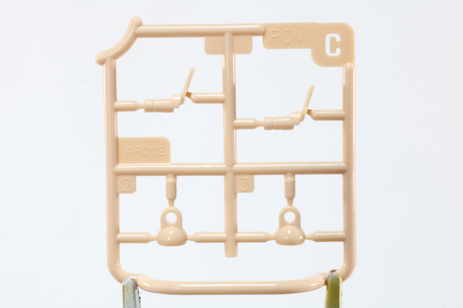 股関節のパーツで構成されたCランナー