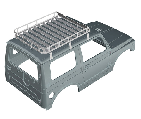 ジムニー JA11 純正オプションキャリア SUZUKI JIMNY （JA11-5） w/ROOF CARRIER | 株式会社 ハセガワ