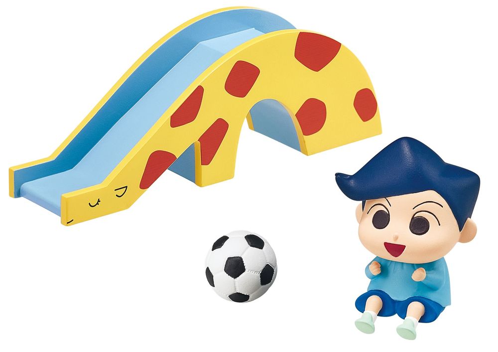 「風間くん　キリンのすべり台」