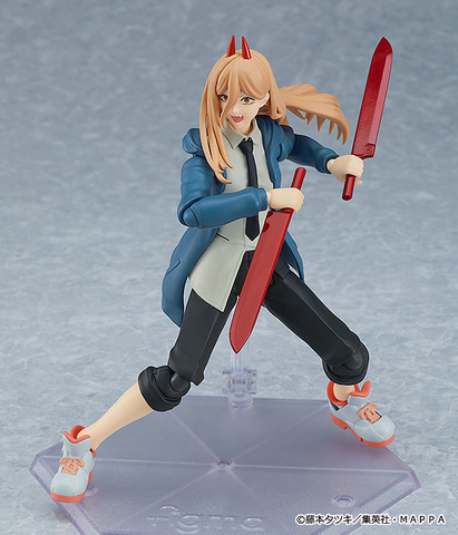 豪快に武器を振るう姿も再現可能。「チェンソーマン」より「figma パワー」予約開始 - HOBBY Watch