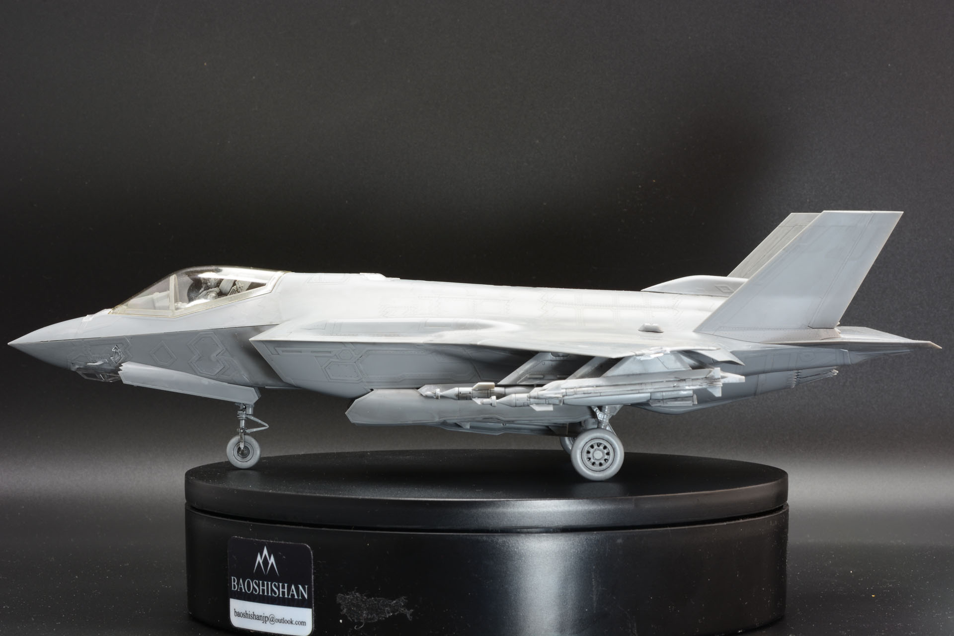 最後はキャノピーを開けた姿で