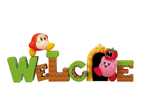 星のカービィ」のワードインテリア「星のカービィ Kirby & Words