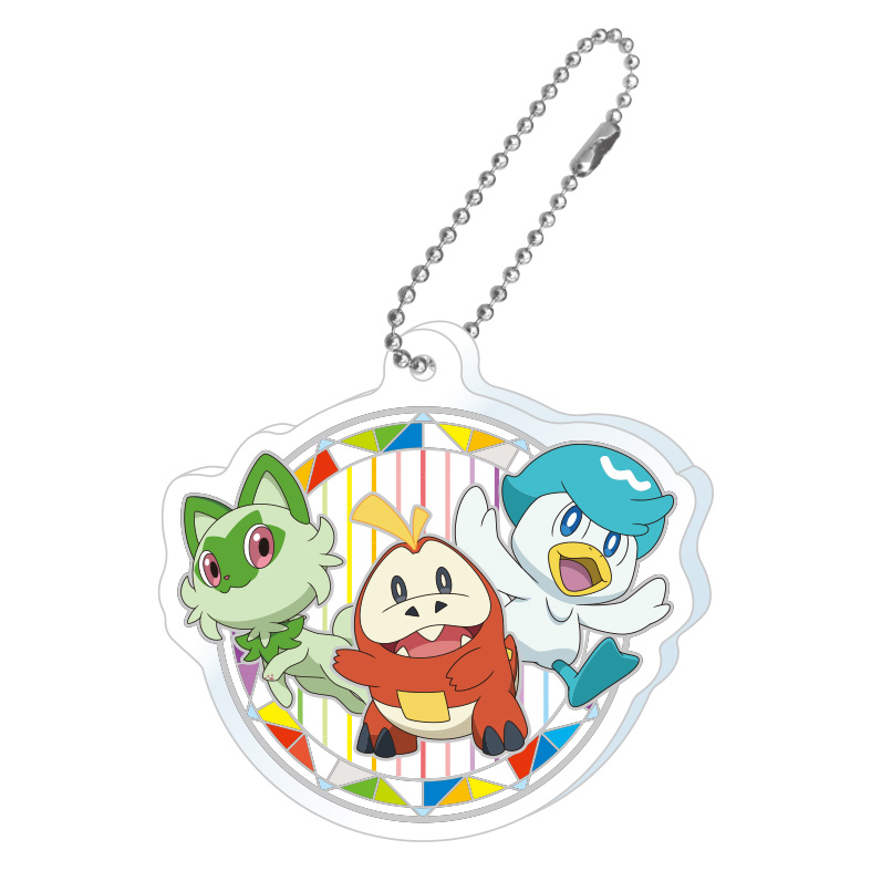 「ポケットモンスター」新作ゲームのアクリルスイング