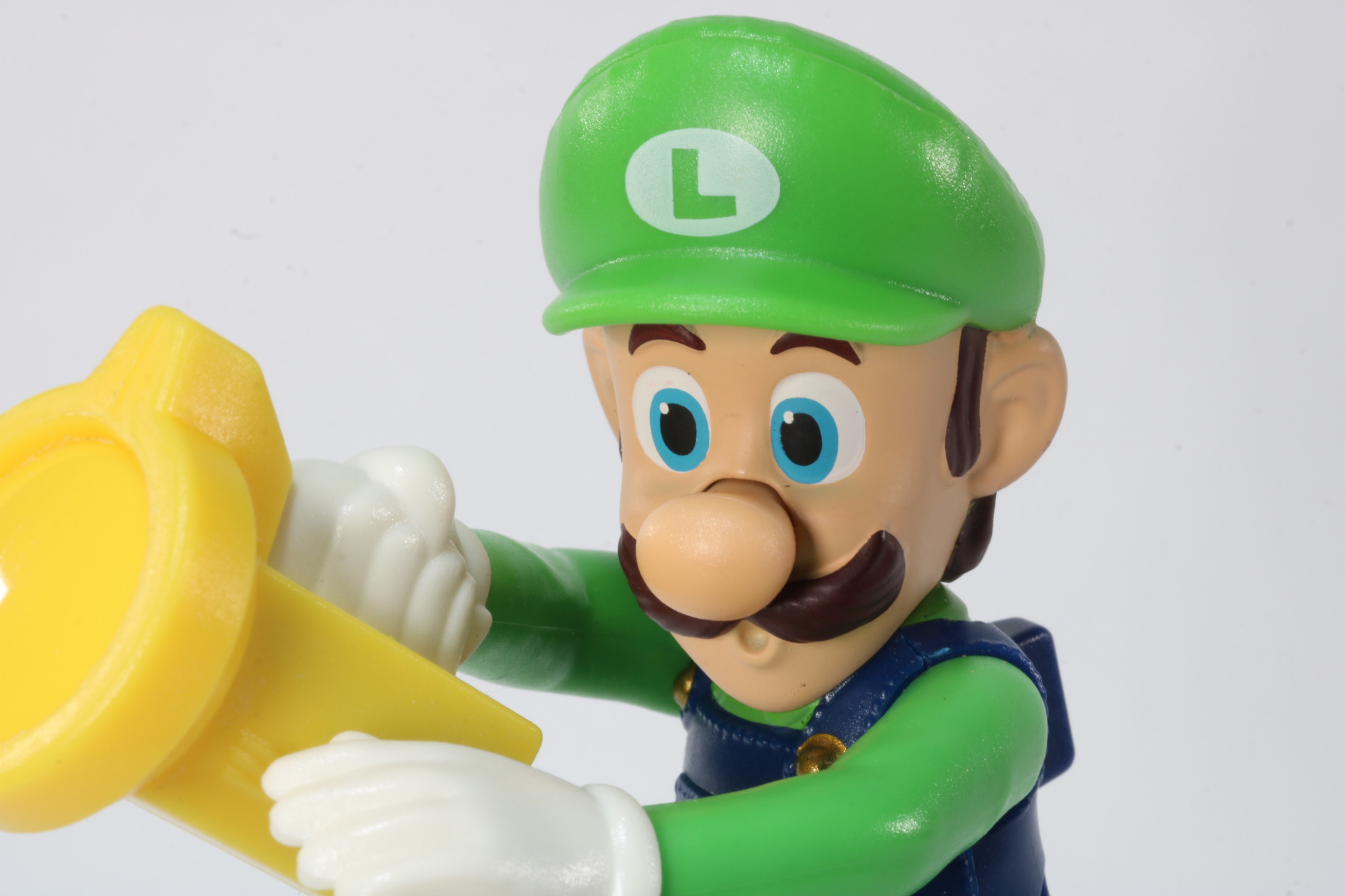 ルイージの表情も作りこまれている