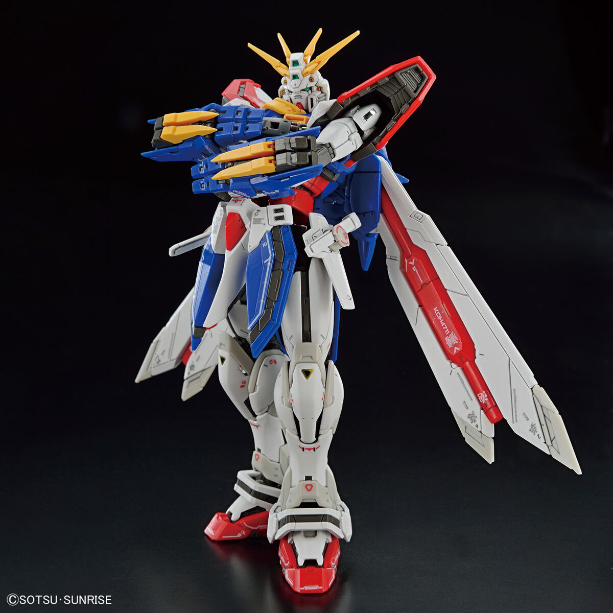 8月：RG 1/144 ゴッドガンダム