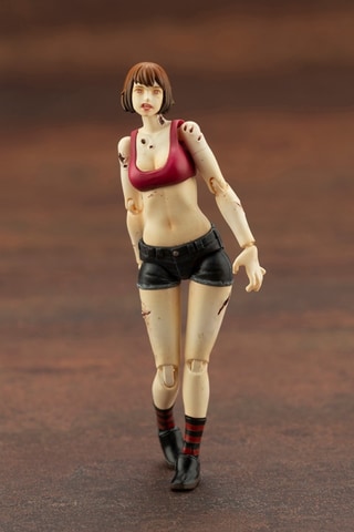 手のひらサイズの可動プラモ「END OF HEROES」に、新たに女性