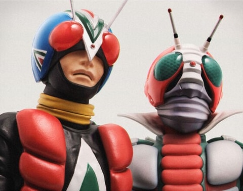 未開封】S.H.Figuarts(真骨彫製法)仮面ライダーV3&ライダーマン