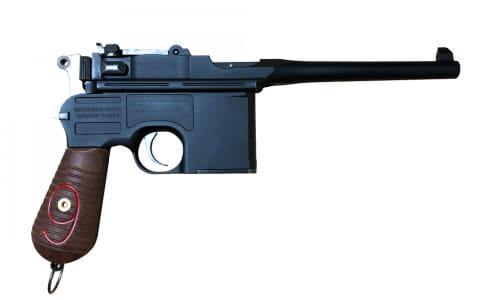 A!CTION、モデルガン「Mauser C96 Red9」を発売！ 第一次大戦でドイツ