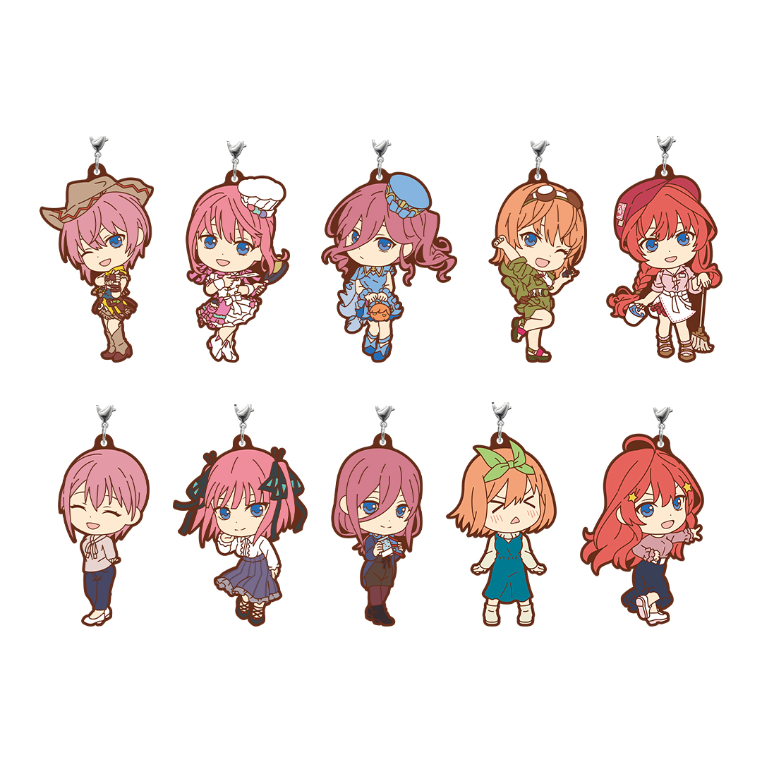 M賞：「ラバーストラップ」全10種