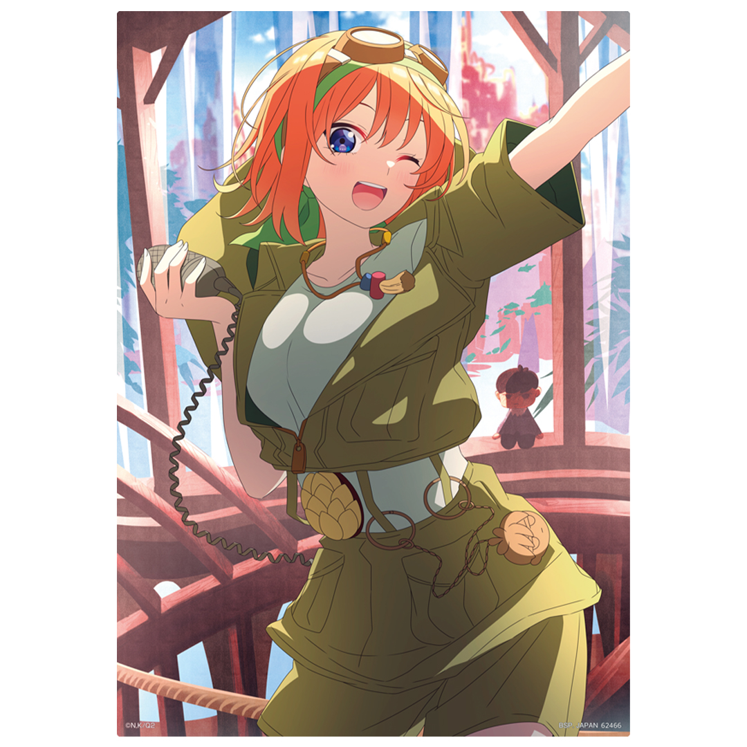 I賞：「中野四葉 描きおろしイラストボード」全1種