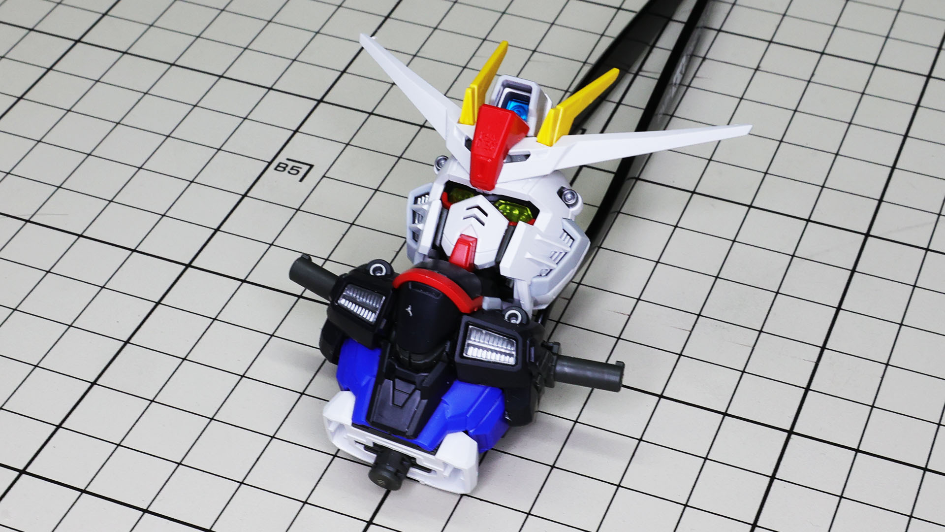 頭部とドッキング、これはまさしくSDバランス……しかもいいバランスではないでしょうか！