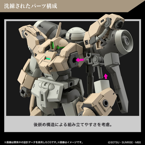 ガンダム 水星の魔女」より新たな“ガンダム”含む6機がガンプラ化