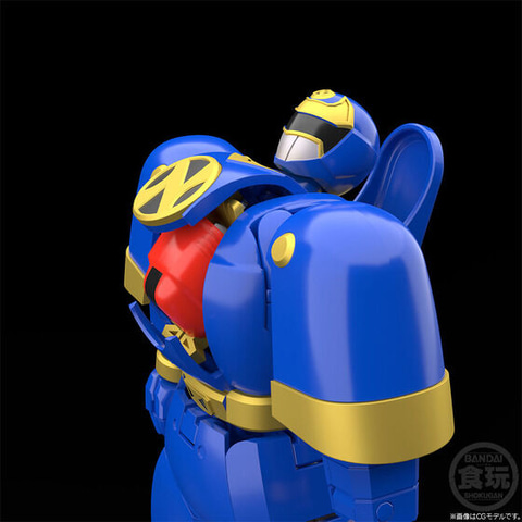 パパっと変わるぜぃッ！ 「忍者戦隊カクレンジャー」より食玩