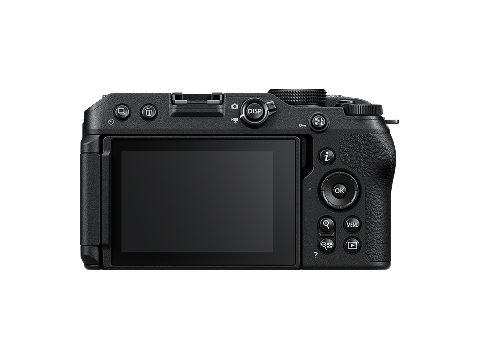 カメラ裏面。覗き込むように像を見る「ファインダー」がない