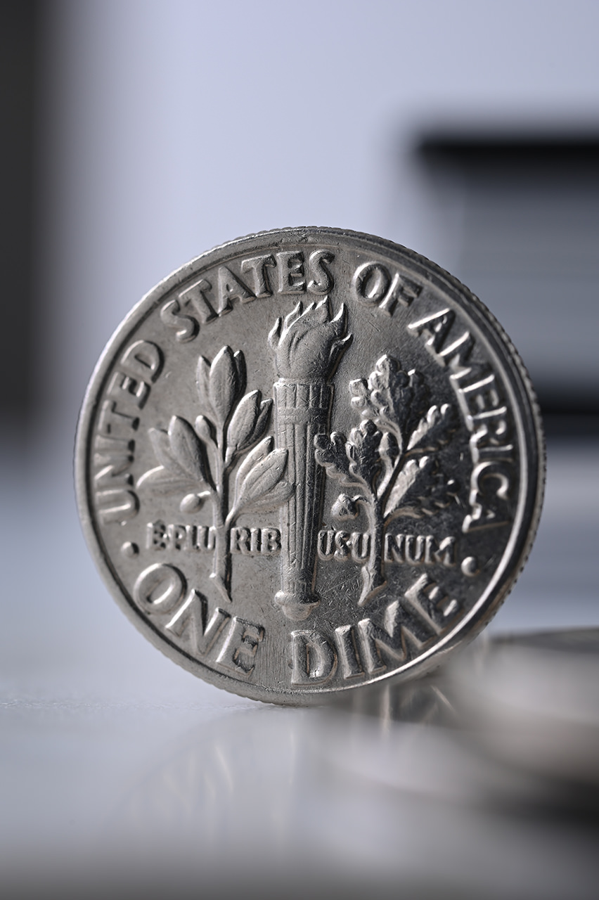 公式ページの撮影サンプル2（コイン）