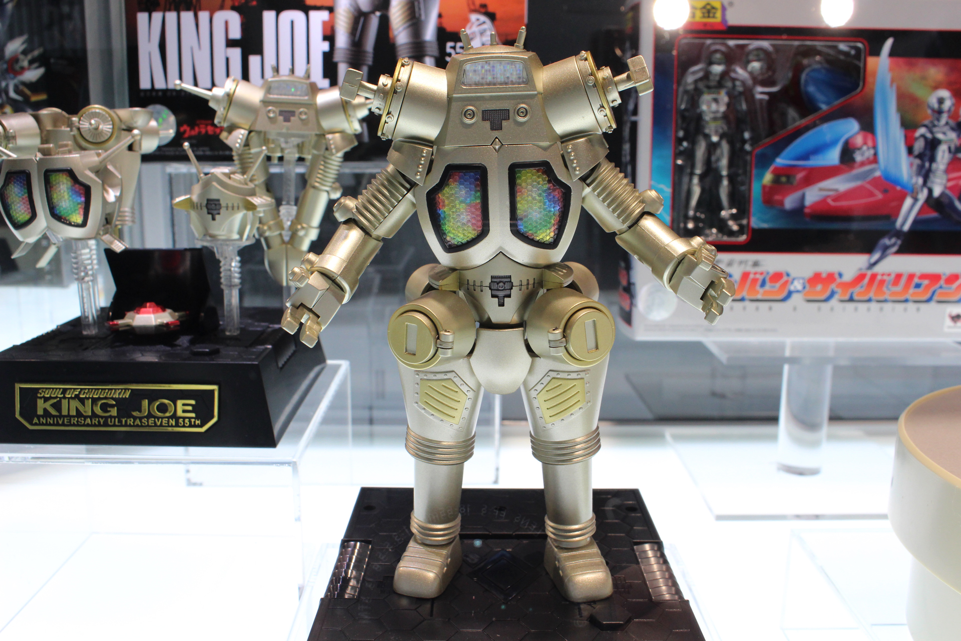 「超合金魂 GX-37R キングジョー 55th Anniversary Ver.」。2023年2月発売。価格は14,850円（税込）