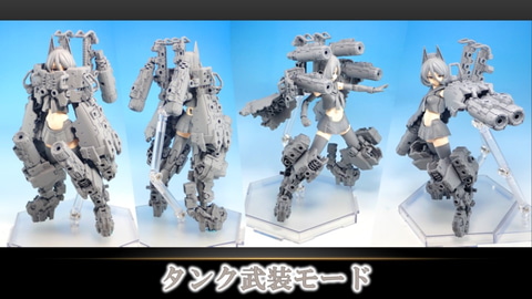 美少女プラモシリーズ「メガミデバイス」、現在開発中の商品を