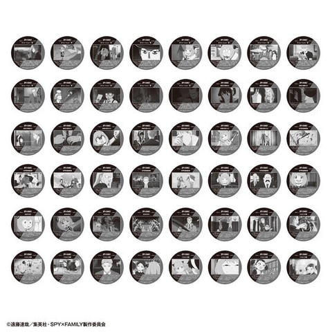 SPY×FAMILY CRUISE BUFFET 厚紙コースター 4種セット TVアニメ『SPY