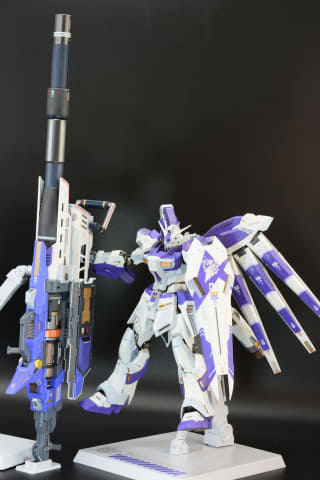 レビュー】「METAL BUILD Hi-νガンダム専用 ハイパー・メガ