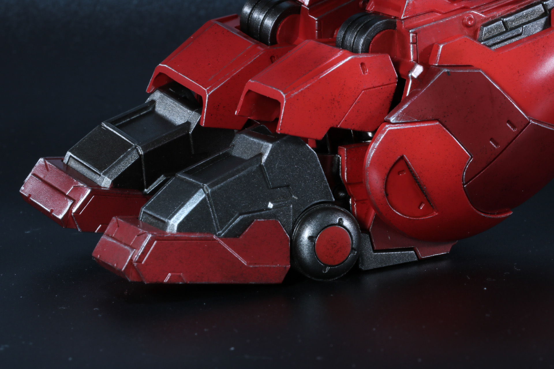 足首の関節を調整