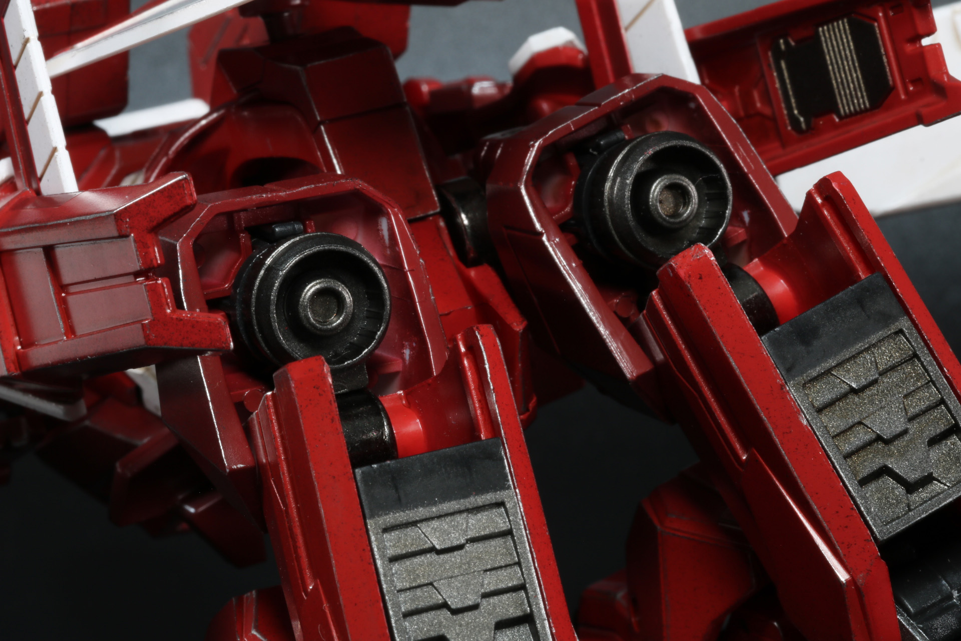 脚部のノズルもしっかり造形されている